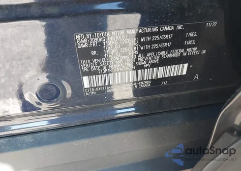 2023 Toyota Rav4 Xle из США, поврежденный, VIN 2T3P1RFV1PW334224